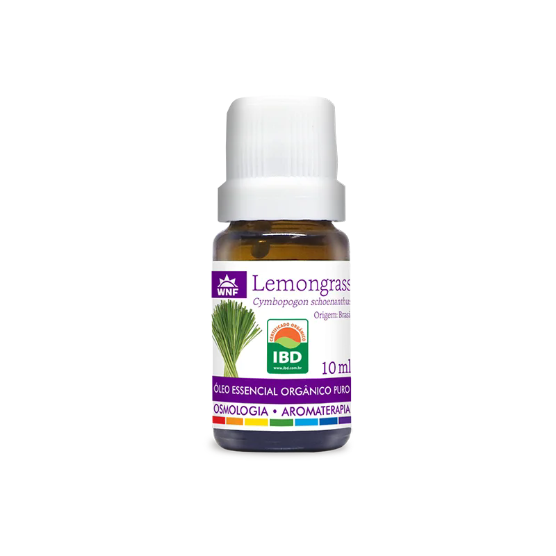 OLEO ESSENCIAL LEMONGRASS 10ML (ORG)